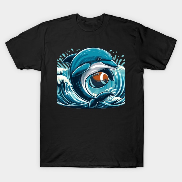 Dolphins #3 T-Shirt by meowyaya